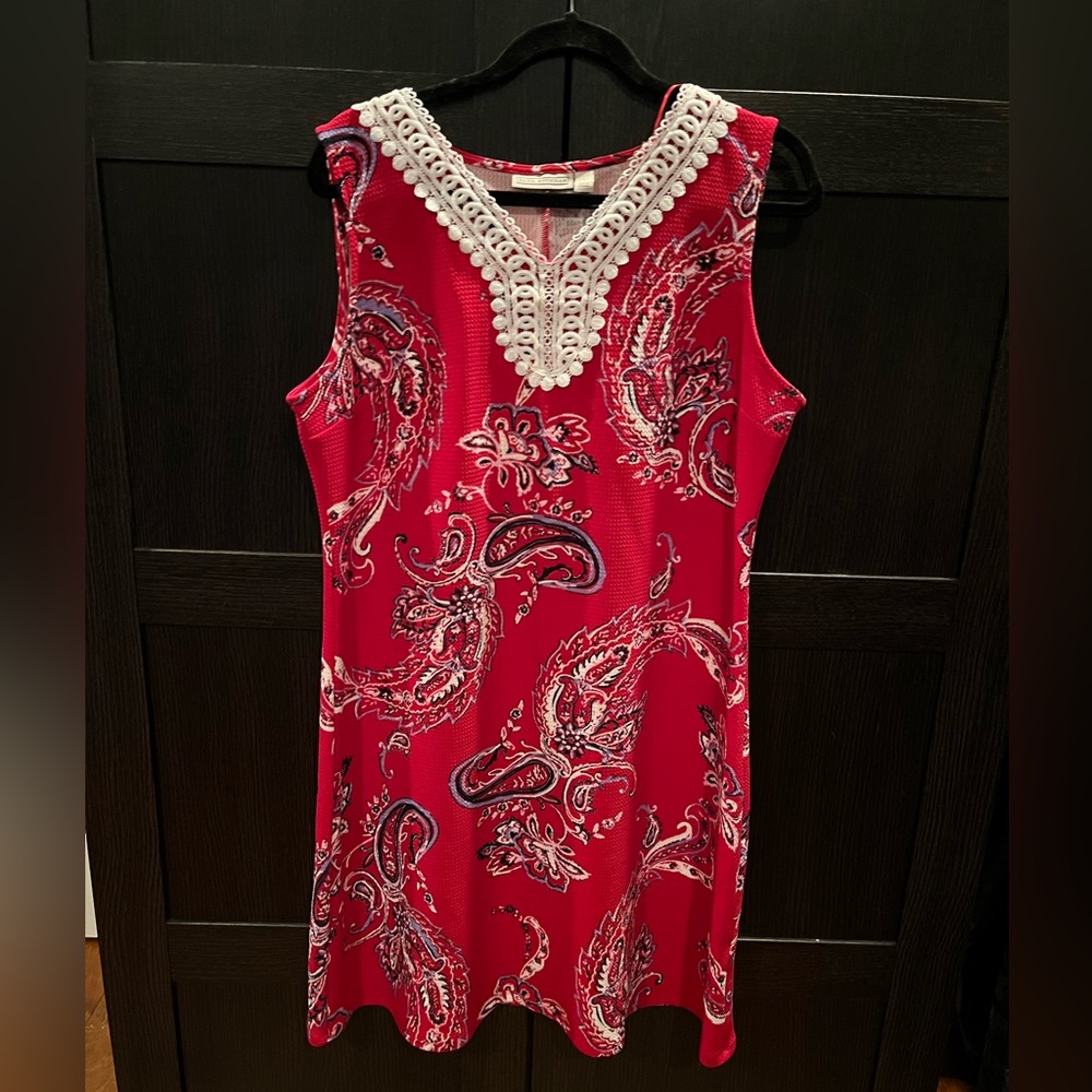 NWT Red Dana Buchanan dress